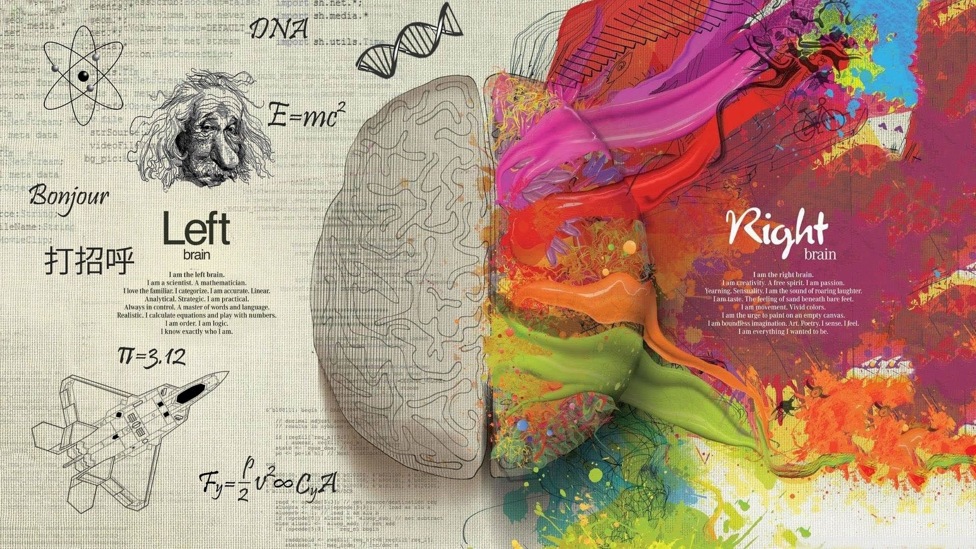Brain Wallpaper Top Background