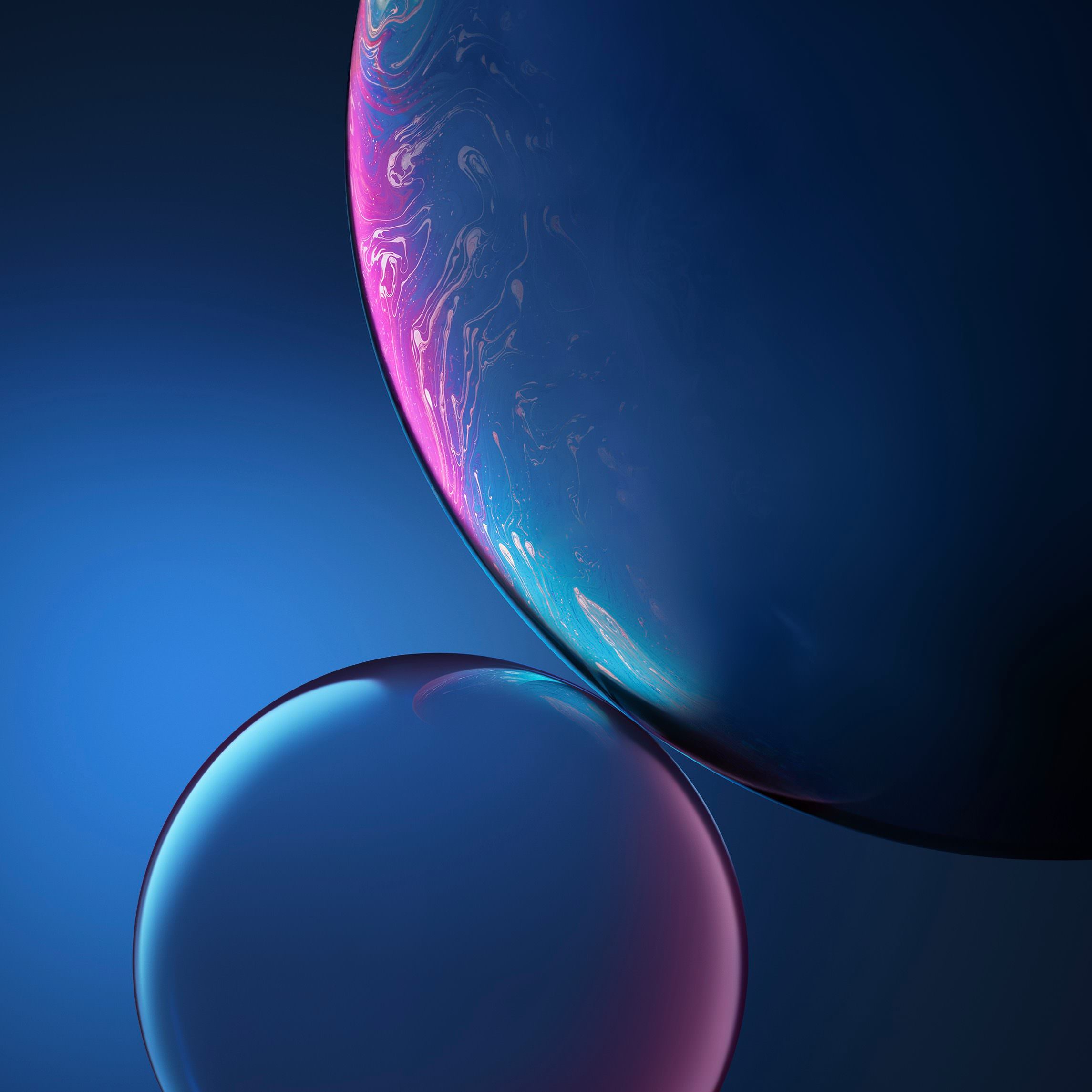 Download 12 iPhone XRs Exclusive Bubble Wallpapers Here