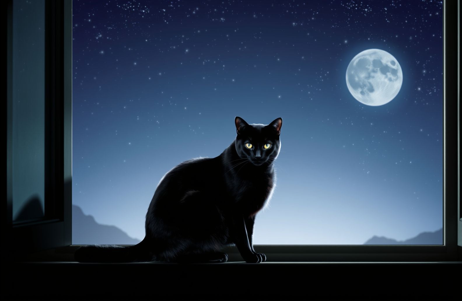 Black Cat Wallpaper For Computer