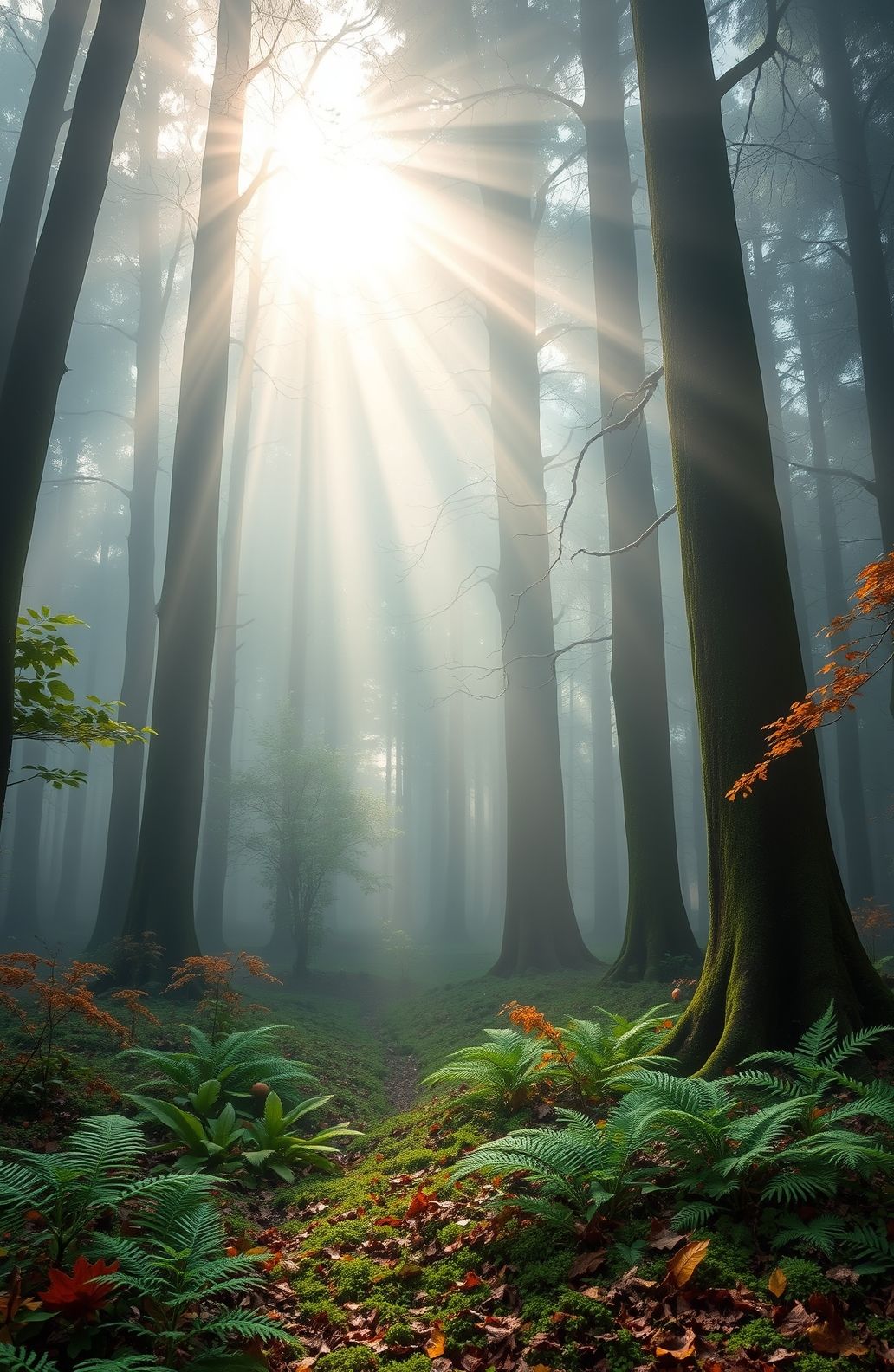 Foggy Forest Wallpaper