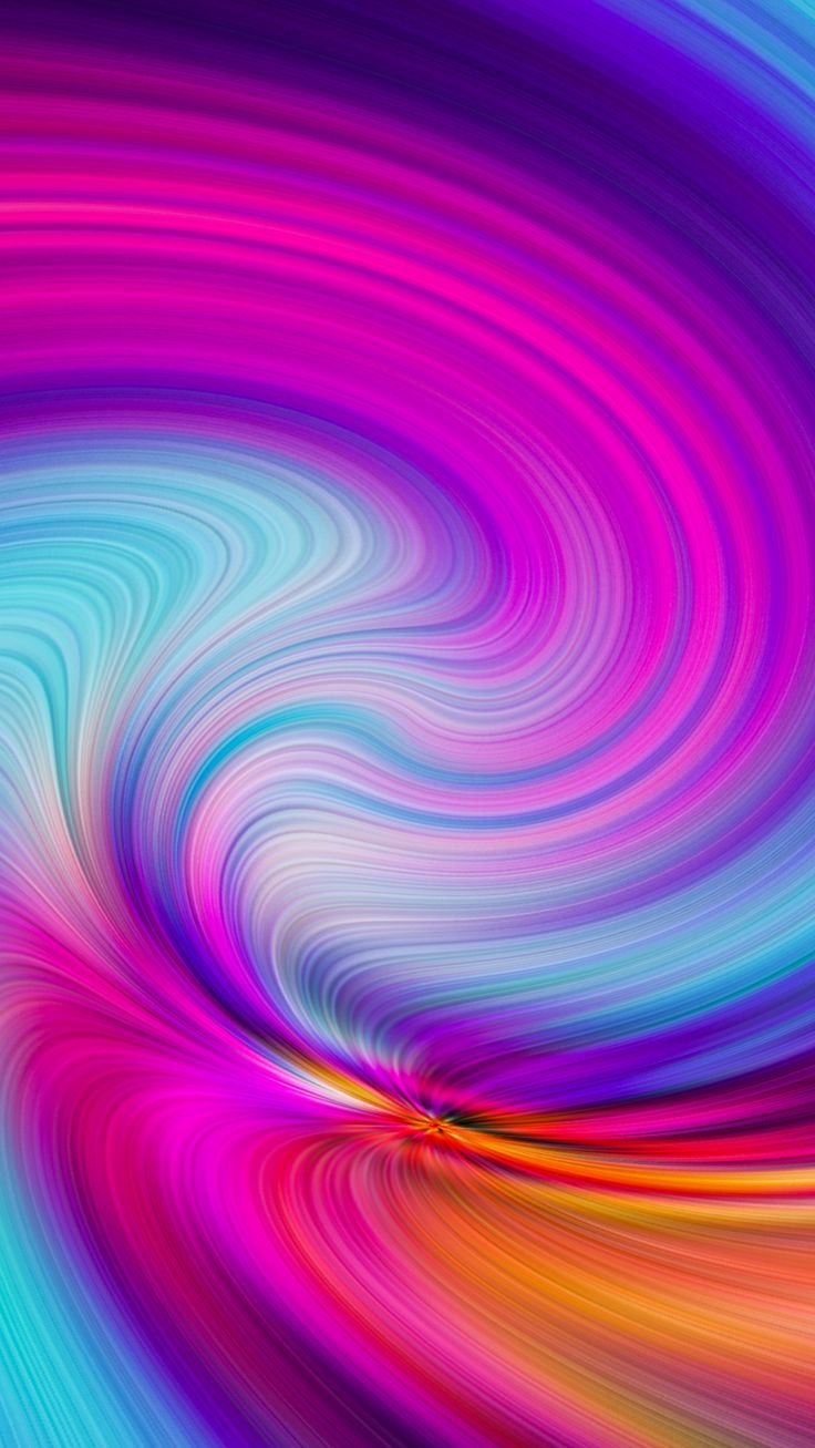 Colorful Swirl Of Colors Art Wallpaper Best iPhone