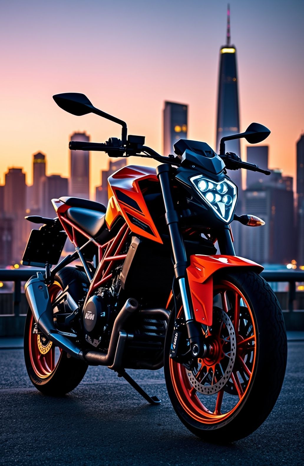 Ktm Duke Bike HD Wallpaper