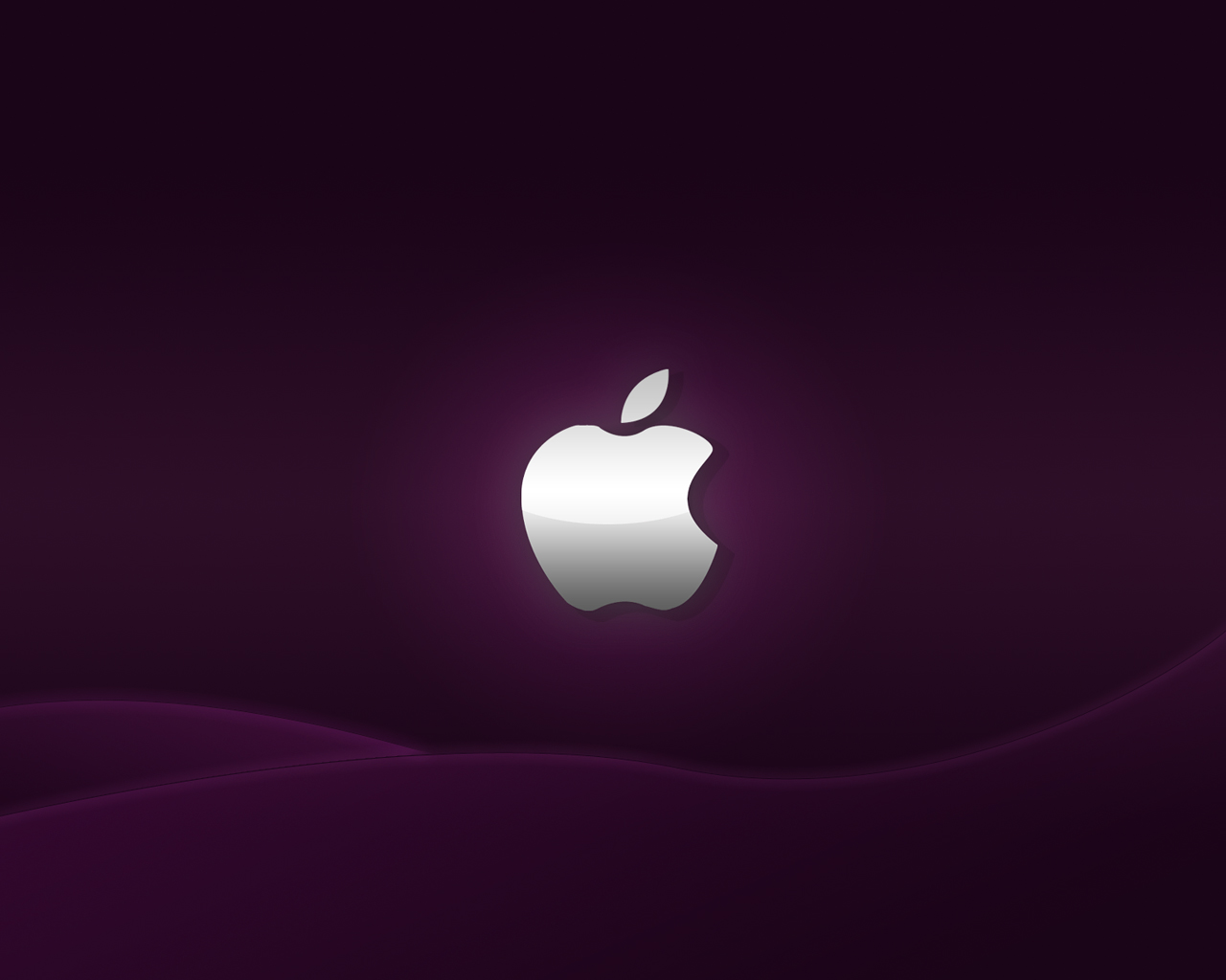 Apple HD Wallpaper Logo Desktop Background Purple