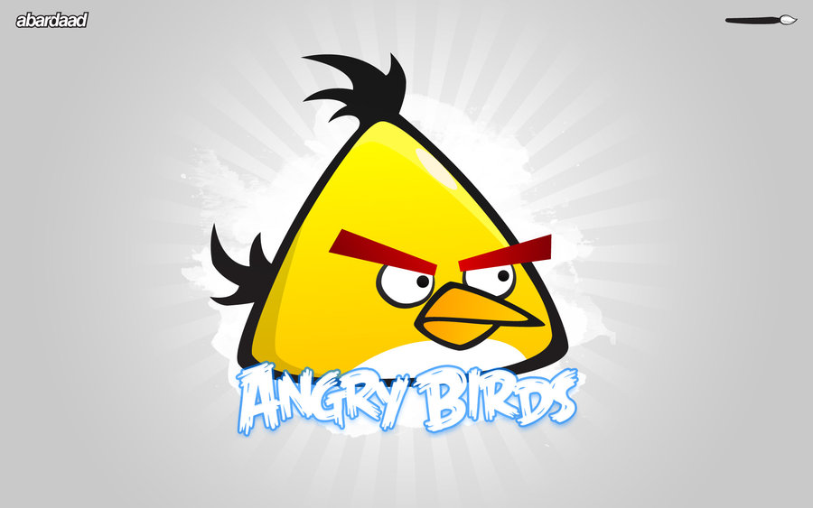 Angry Birds Yellow By Abardaad