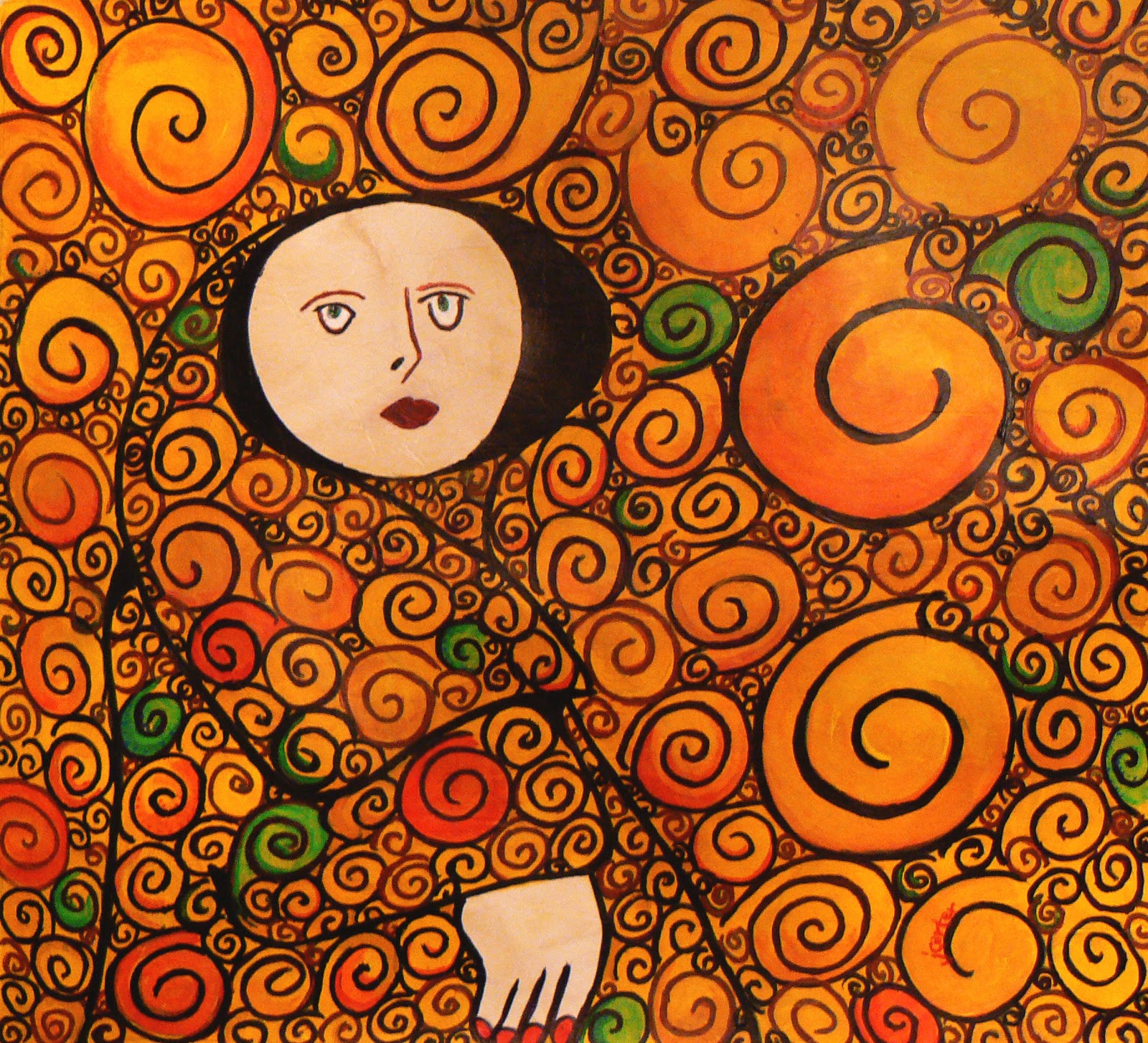 Gustav Klimt Symbolism Wallpaper Picswallpaper