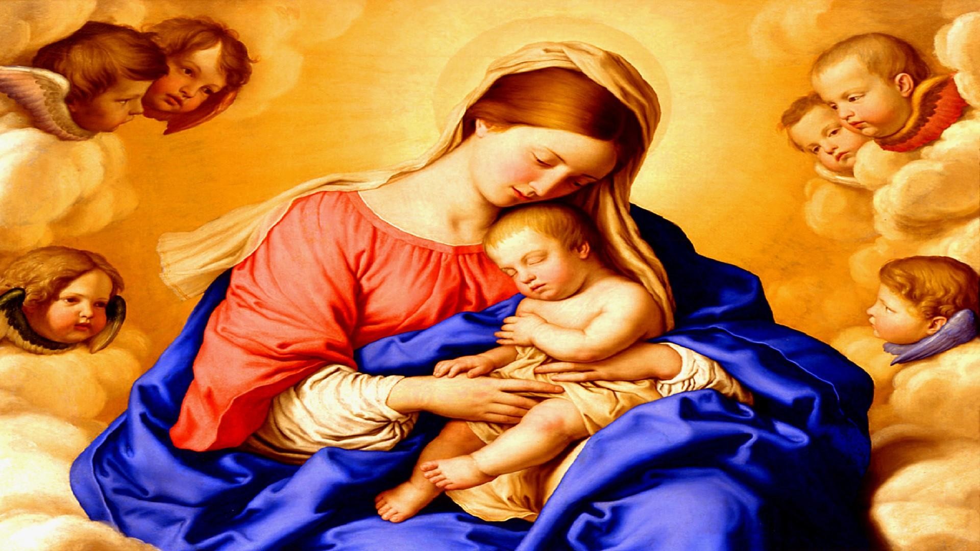 Wallpaper Of Mother Mary