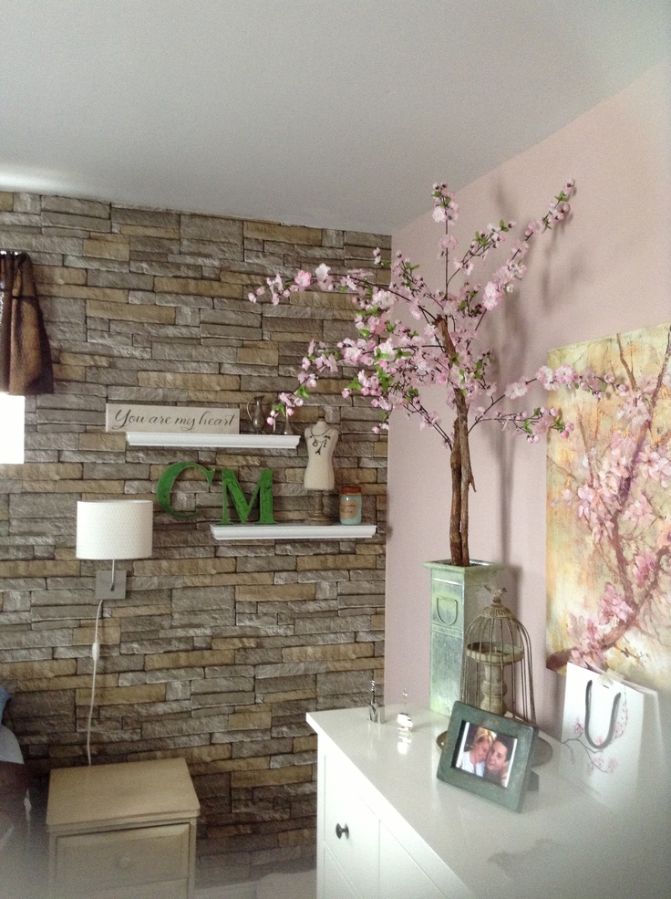 Free download Brick wallpaper easy to do cherry blossoms everywhere