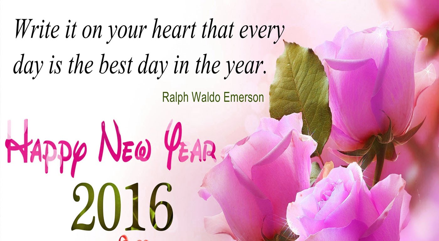 Best Happy New Year 2016 Greetings For Desktop HD Wallpaper 2016