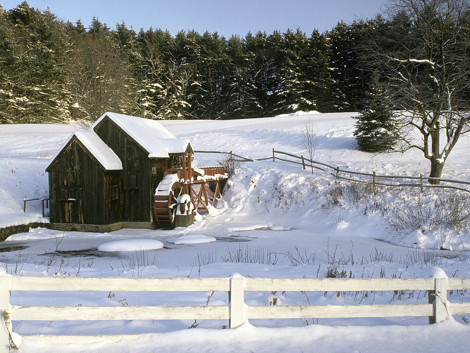 More And Wallpaper Winter Scenes