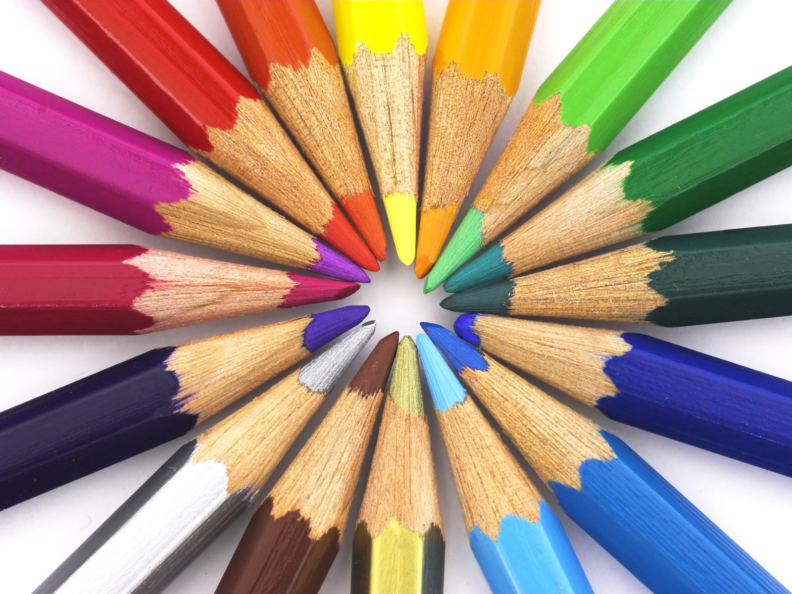 Colored Pencils Wallpaper
