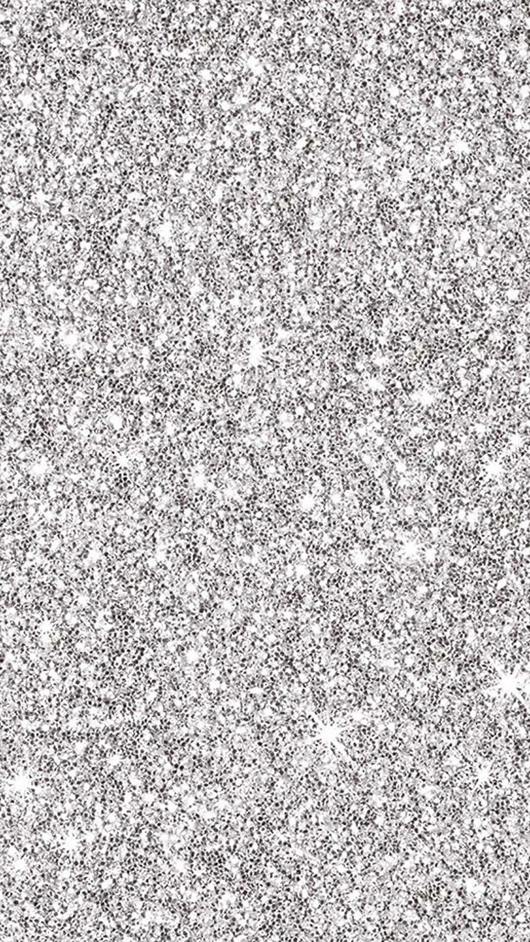 Silver Glitter Background Wallpaper