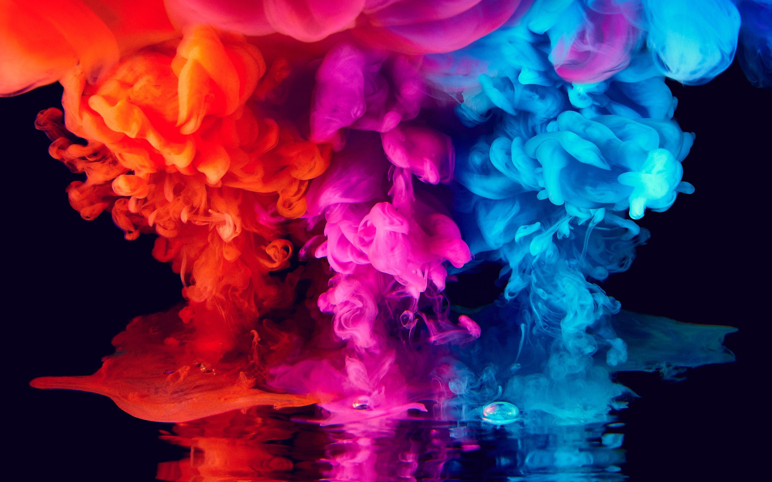Colorful Smoke Wallpaper