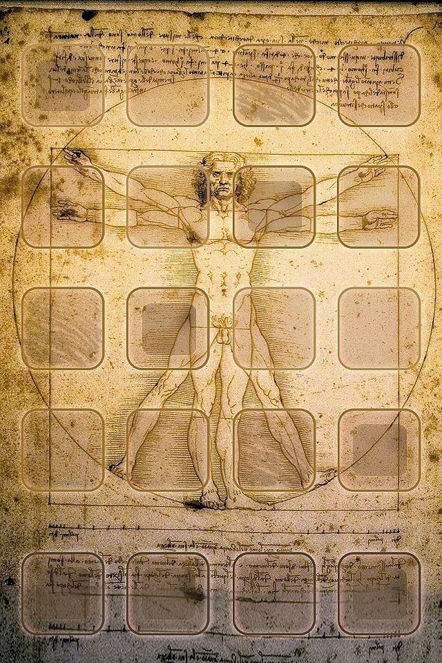 Leonardo Da Vinci Wallpaper iPhone4s