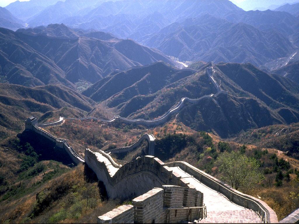 Great Wall Of China Photographs World Wonders Wallpaper