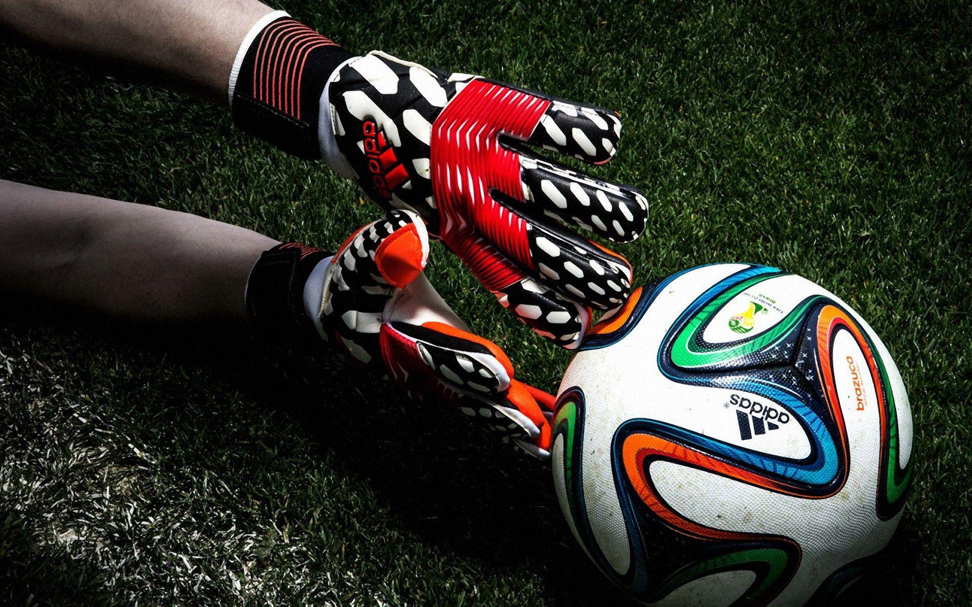 Goalkeeper Gloves Football Wallpaper