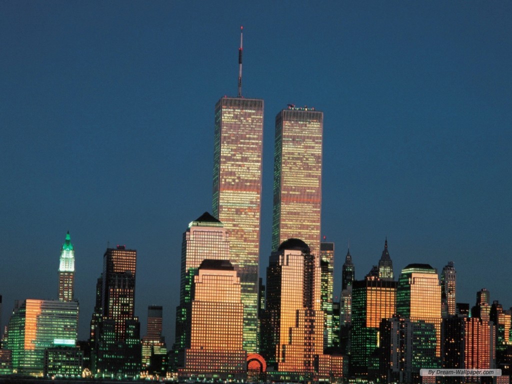 Wallpaper Newyork Twin Towers Index