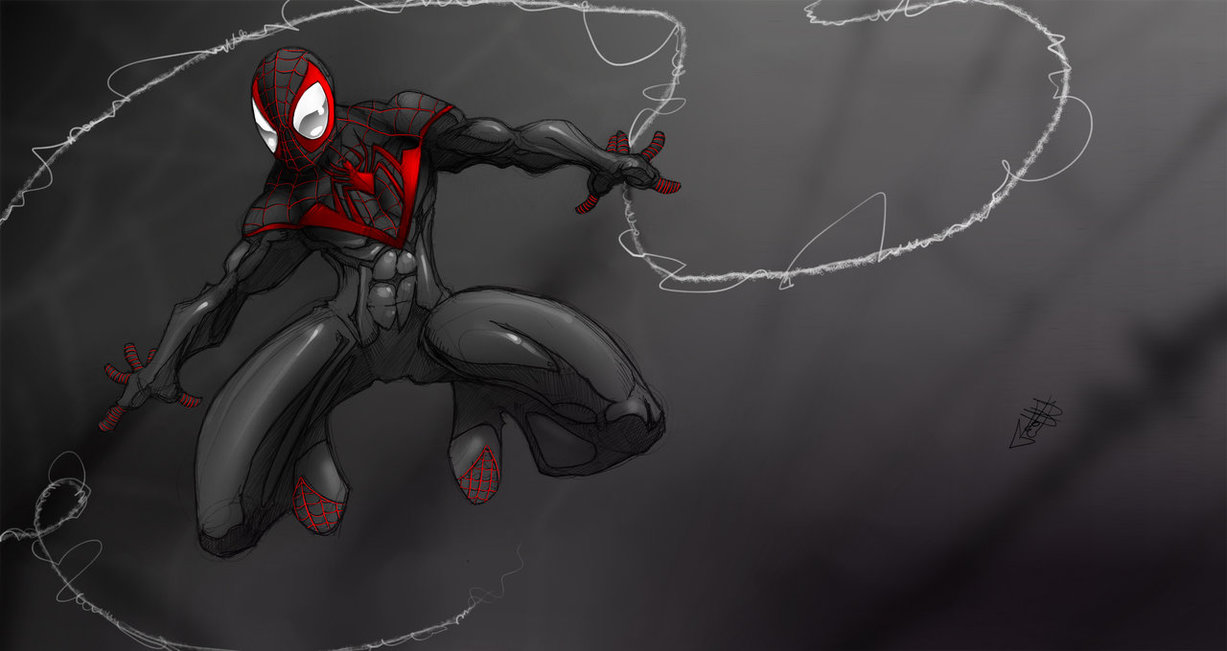 Ultimate Spiderman wallpaper by RDOWN on