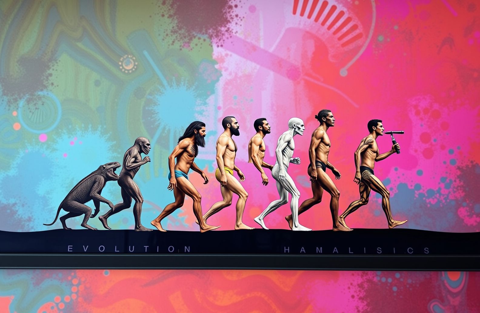 Human Evolution Wallpaper