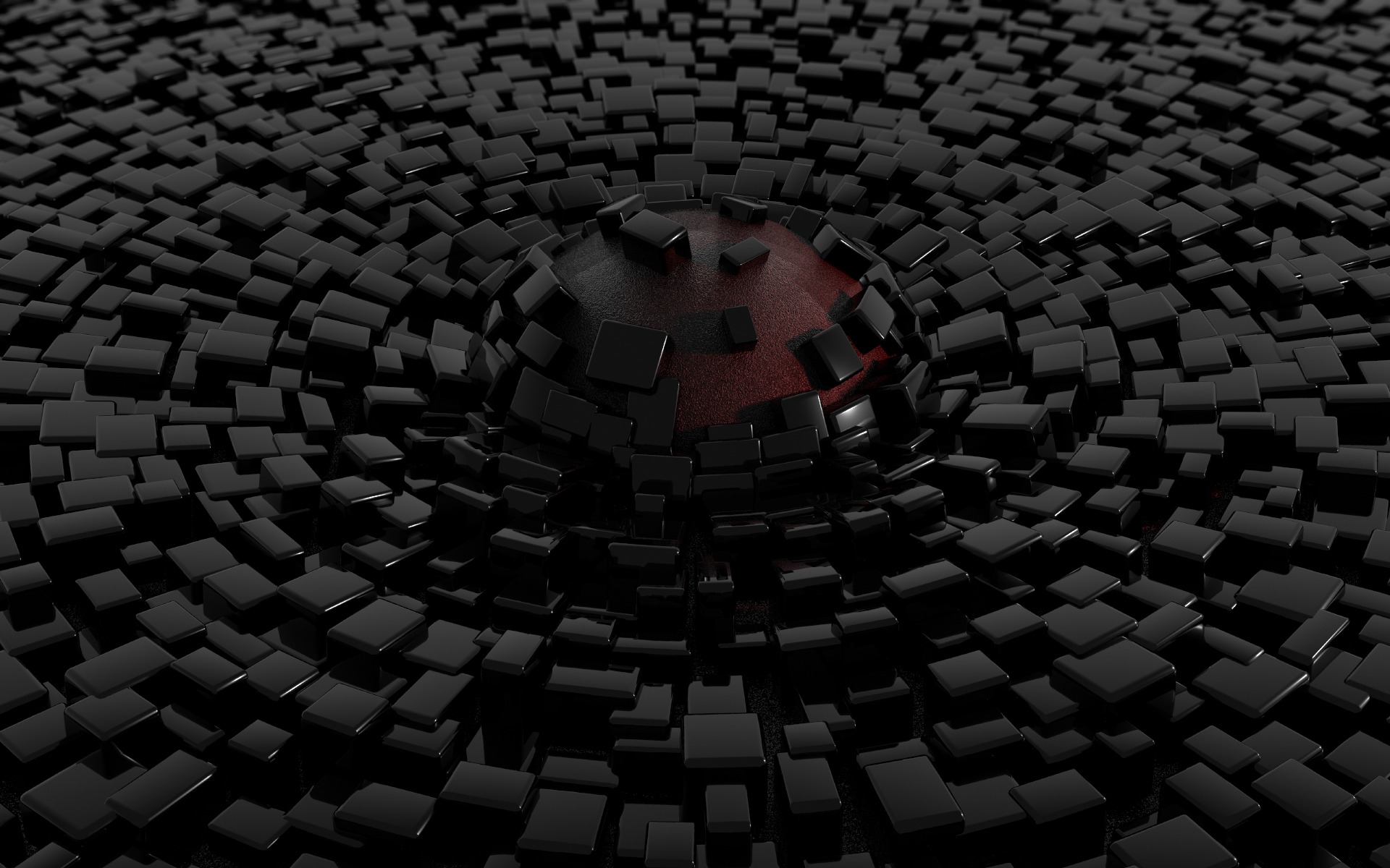 Black 3d Wallpaper