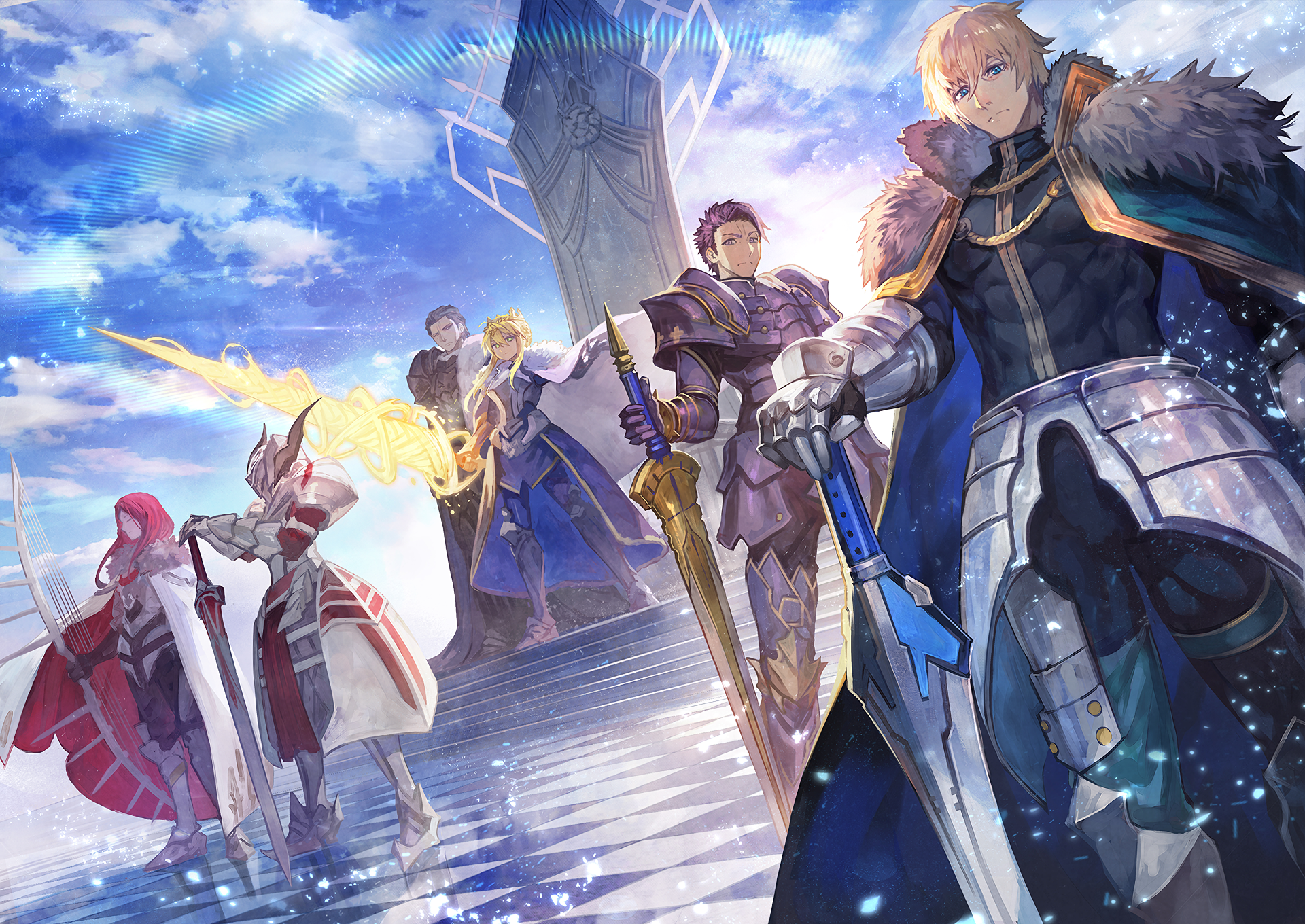Lancelot Fate Grand Order HD Wallpaper Background Image