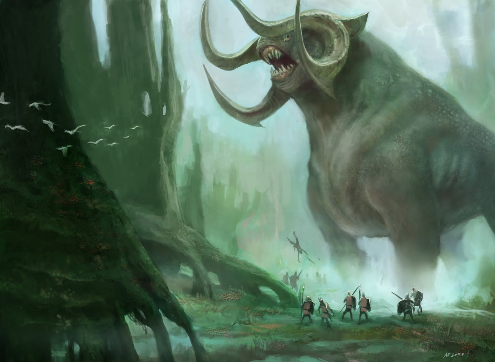 giant mythical creature wallpaper   ForWallpapercom