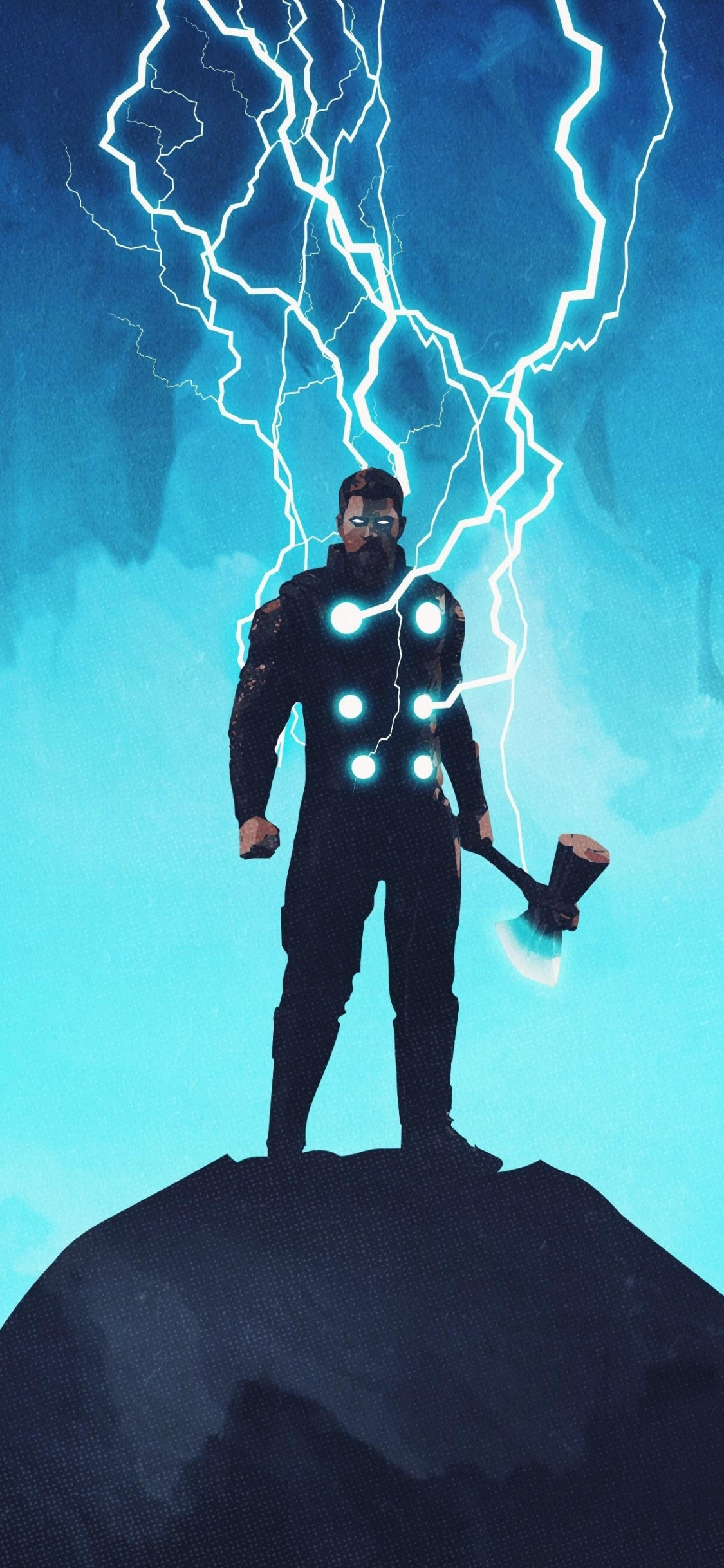 Thor Artwork Lightning God Wallpaper HD For