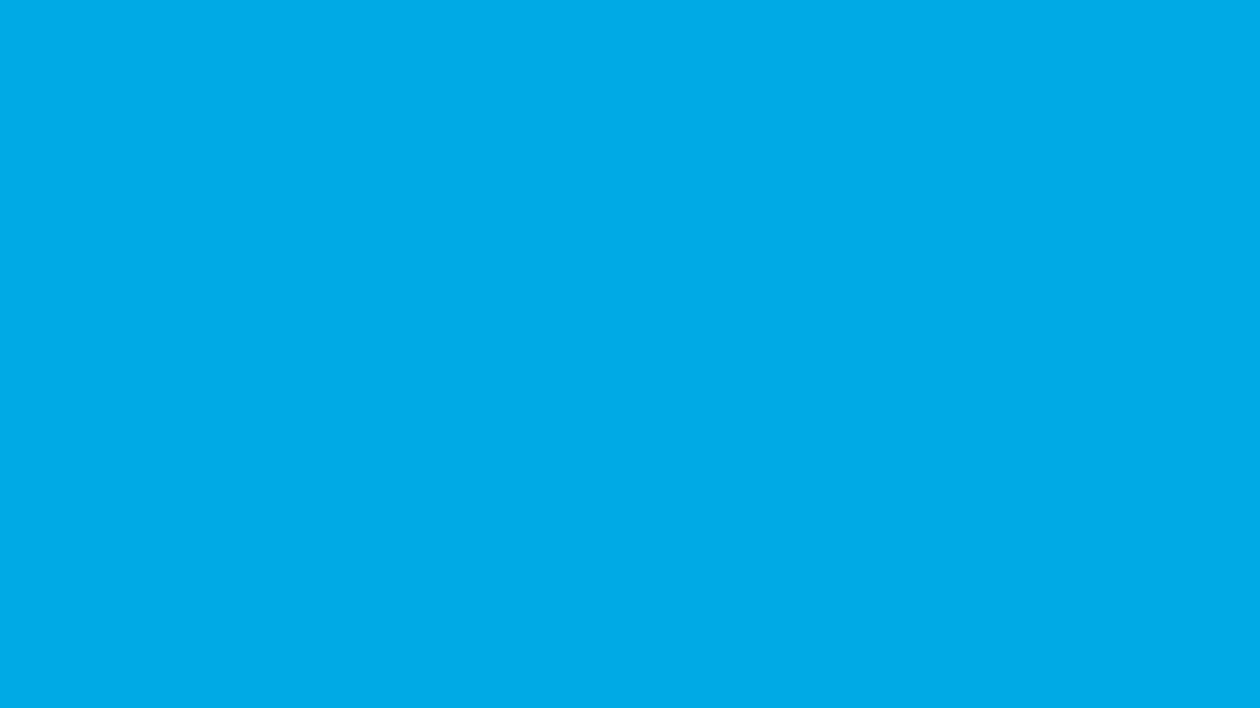 Resolution Spanish Sky Blue Solid Color Background