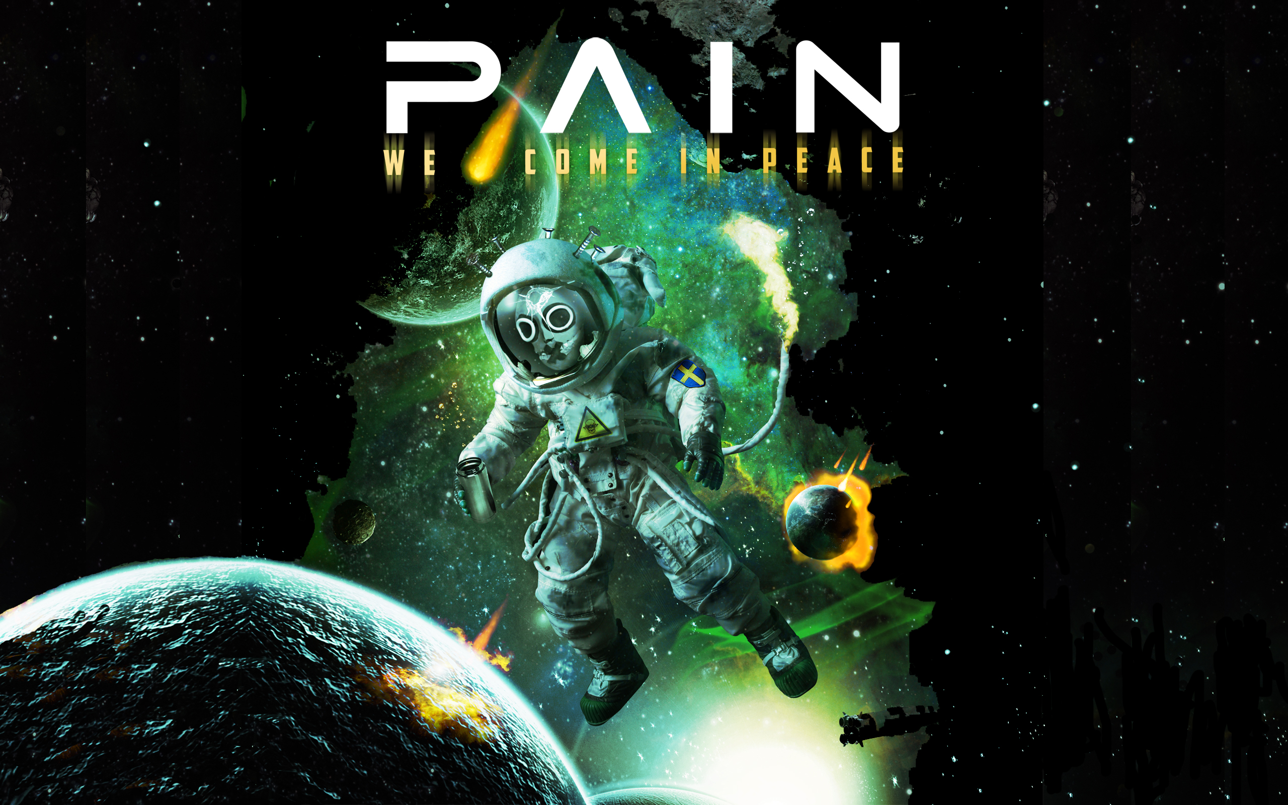 PAIN   We Come In Peace   Desktop Wallpaper 2560x1600