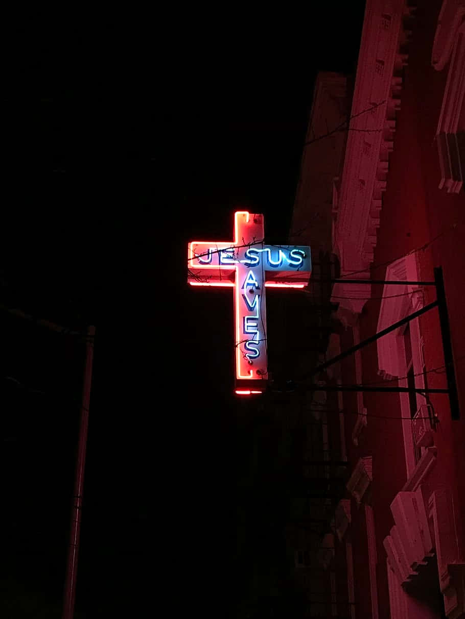 Jesus Saves Wallpaper