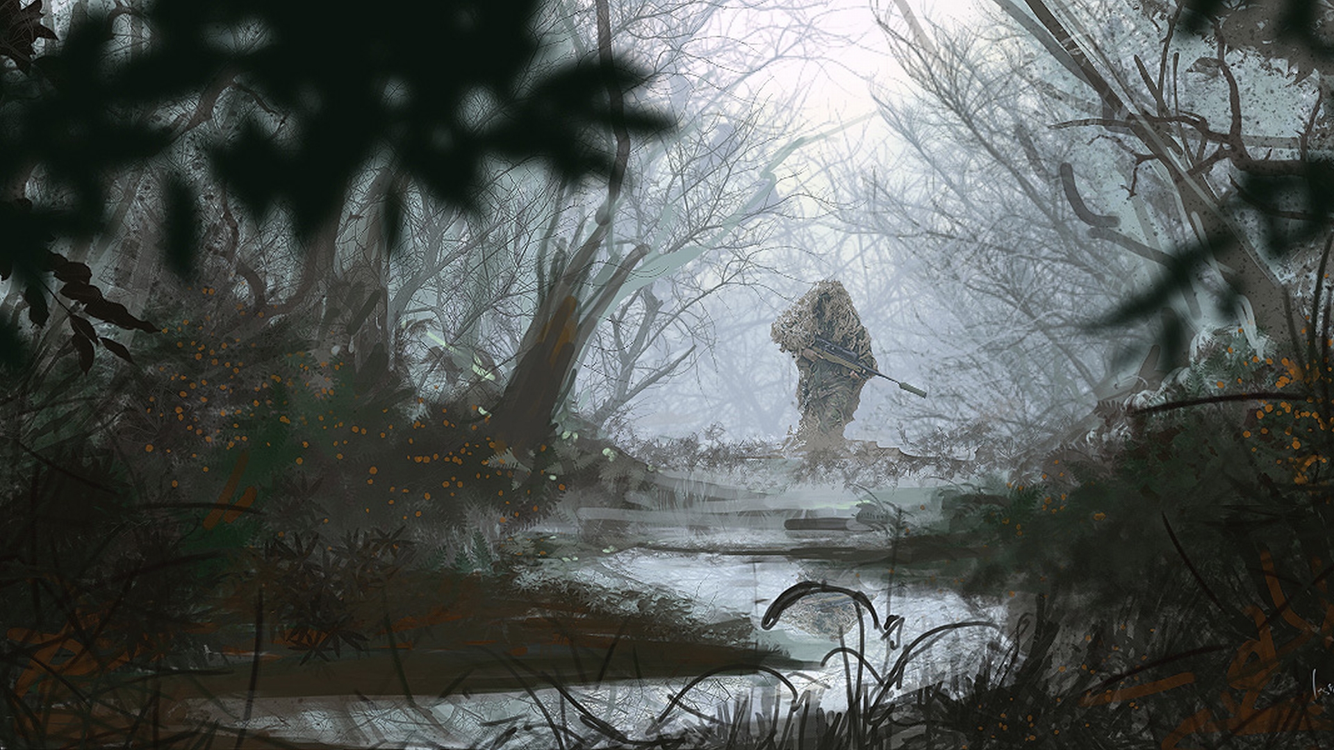 Sniper Computer Wallpaper Desktop Background Id