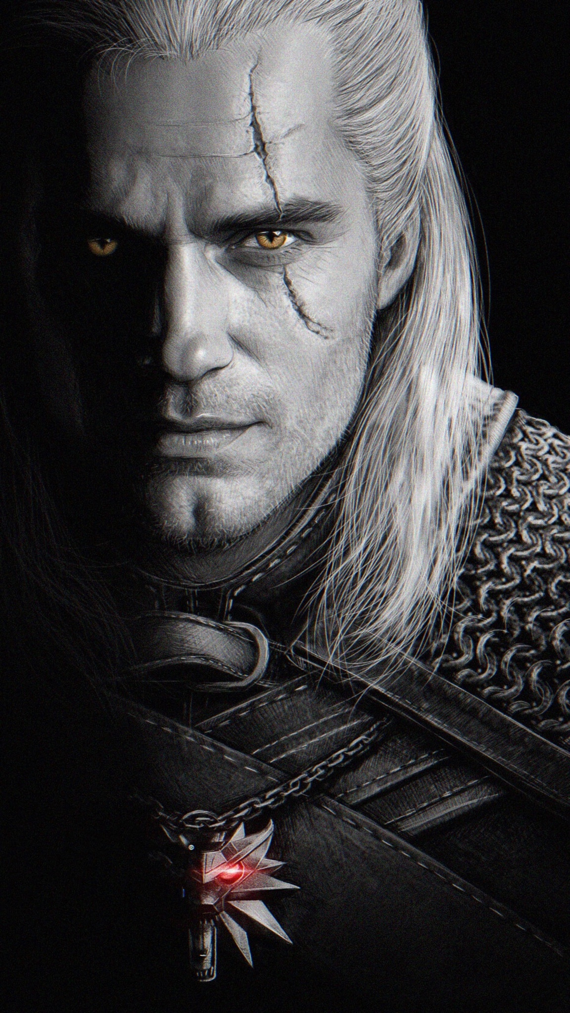 The Witcher iPhone Wallpaper I Geralt