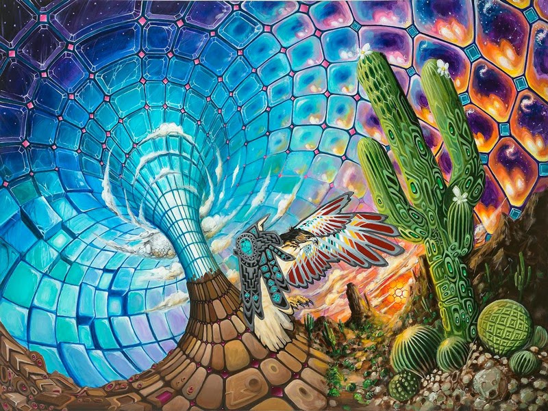 Dmt Art Visionary Paintings Inspired By