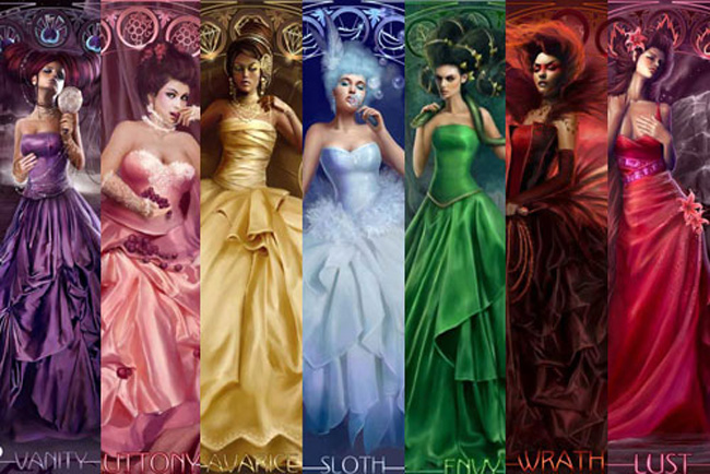 The Seven Deadly Sins Also Known As Capital Vices Or Cardinal
