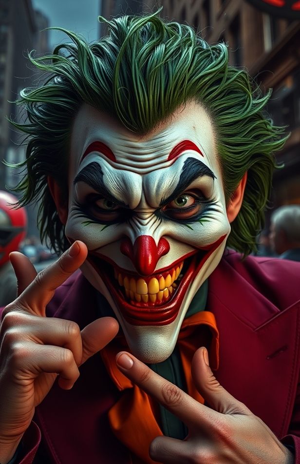 Evil Joker Wallpaper