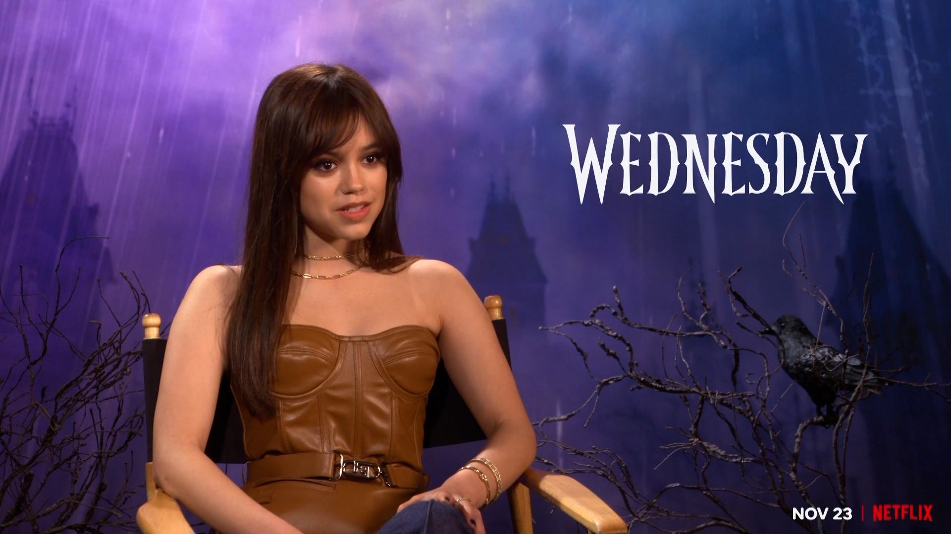 Jenna Ortega Reveals She Didn T Recognize Herself As Wednesday