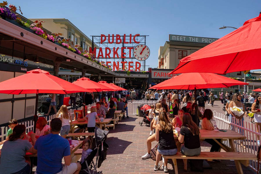 Pike Place Market Picture Wallpaper