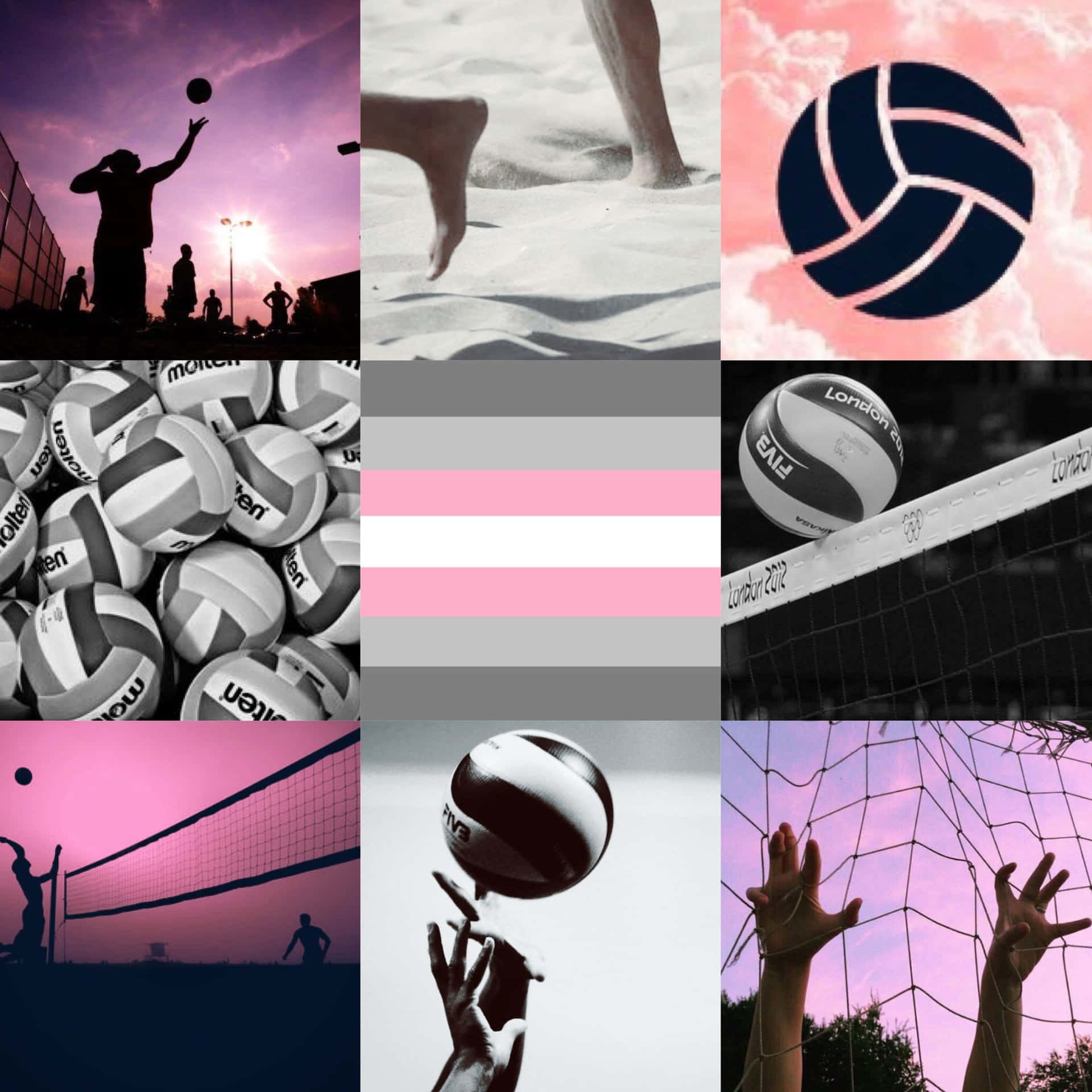 Cute Volleyball Wallpaper