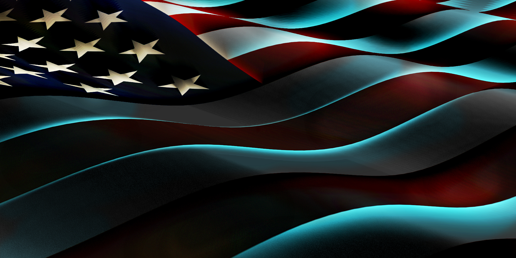 The Beautiful American Flag wallpaper   ForWallpapercom 1960x980