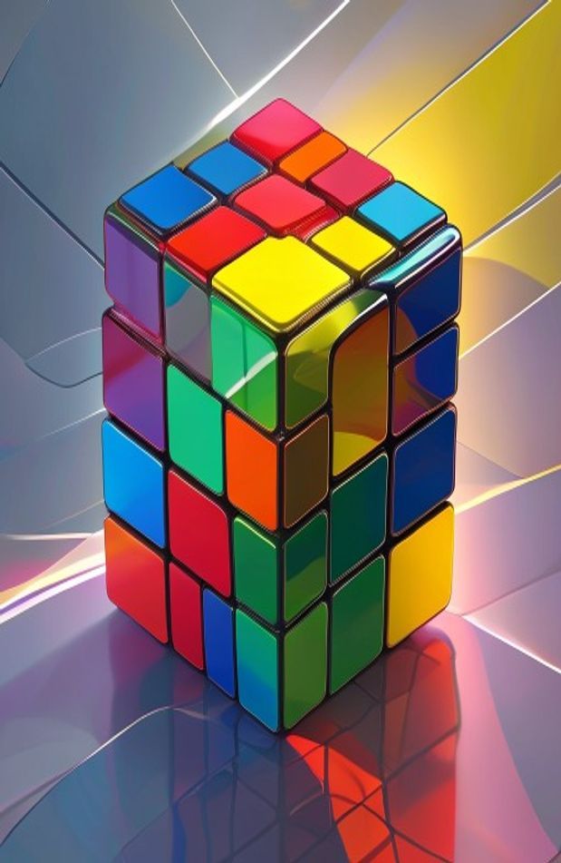 3d Wallpaper Rubix Cube