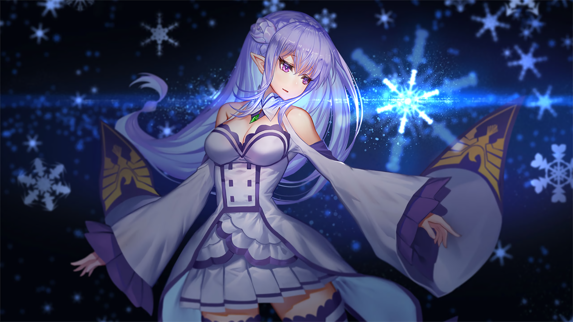 Emilia From Re Wallpaper
