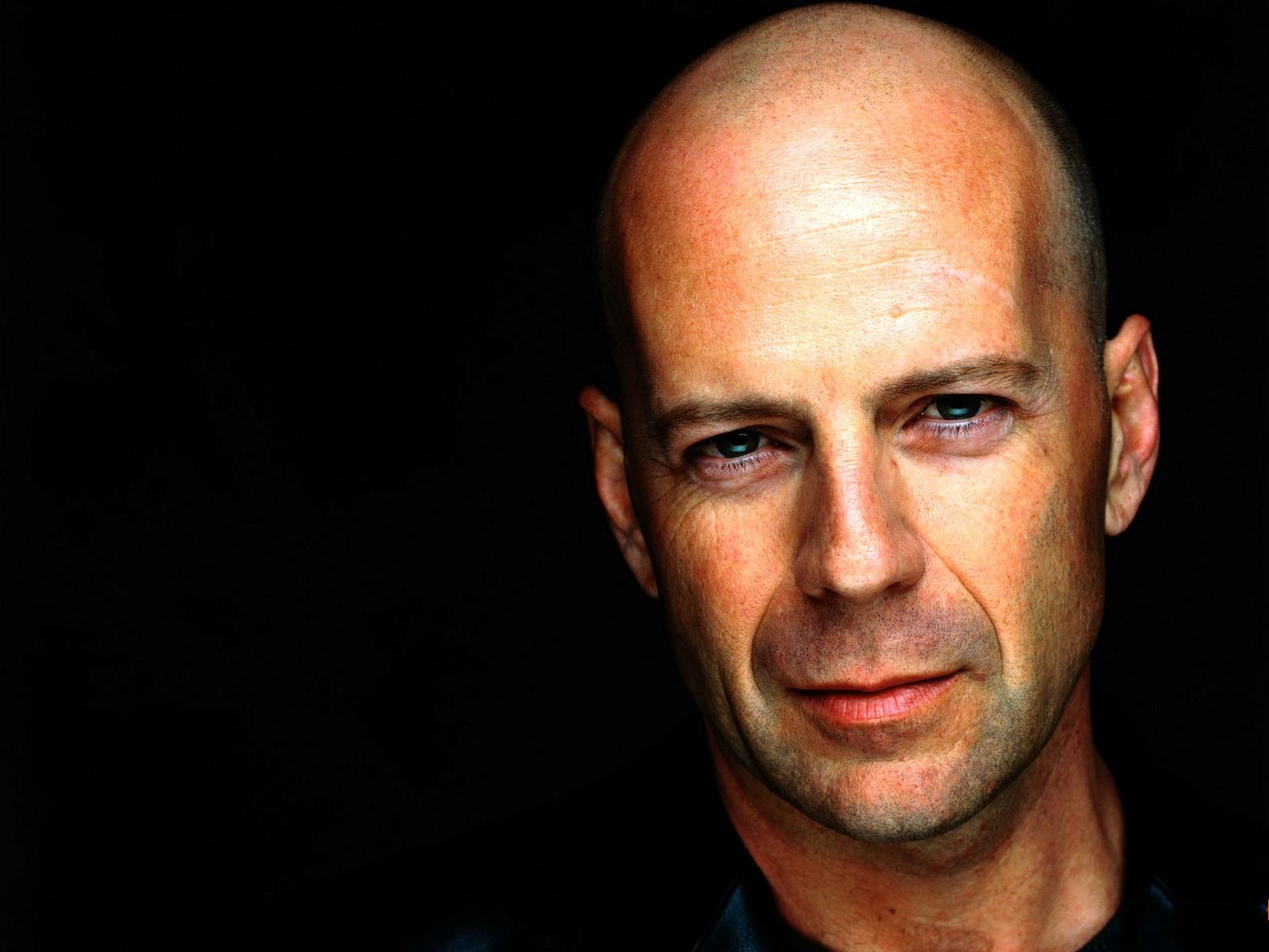 Wallpaper Bruce Willis Bald Celebrities