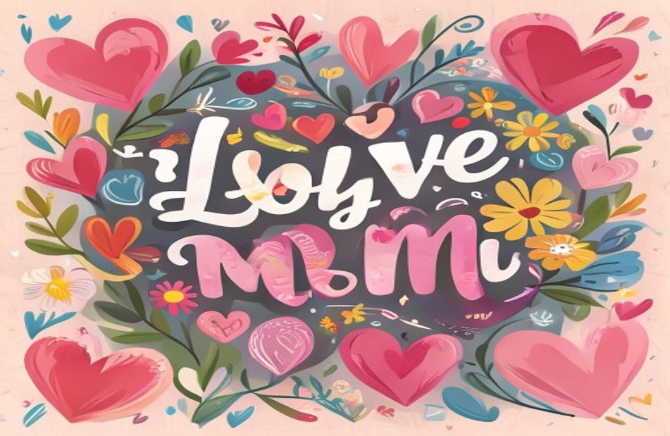 I Love My Mom Wallpaper