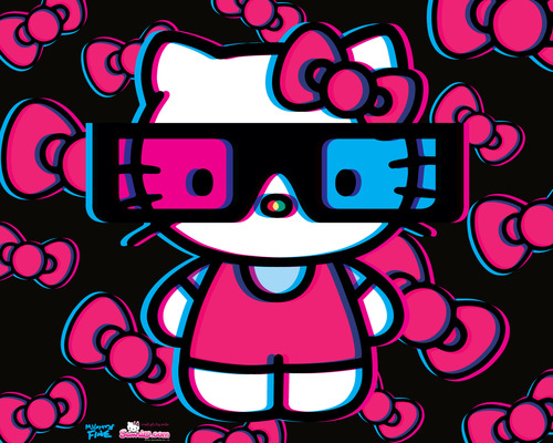 Hello Kitty 3d Wallpaper
