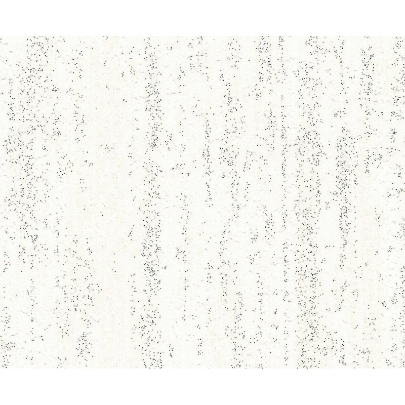 Panache Aragonite Plain White Glitter Wallpaper By Vymura M0736