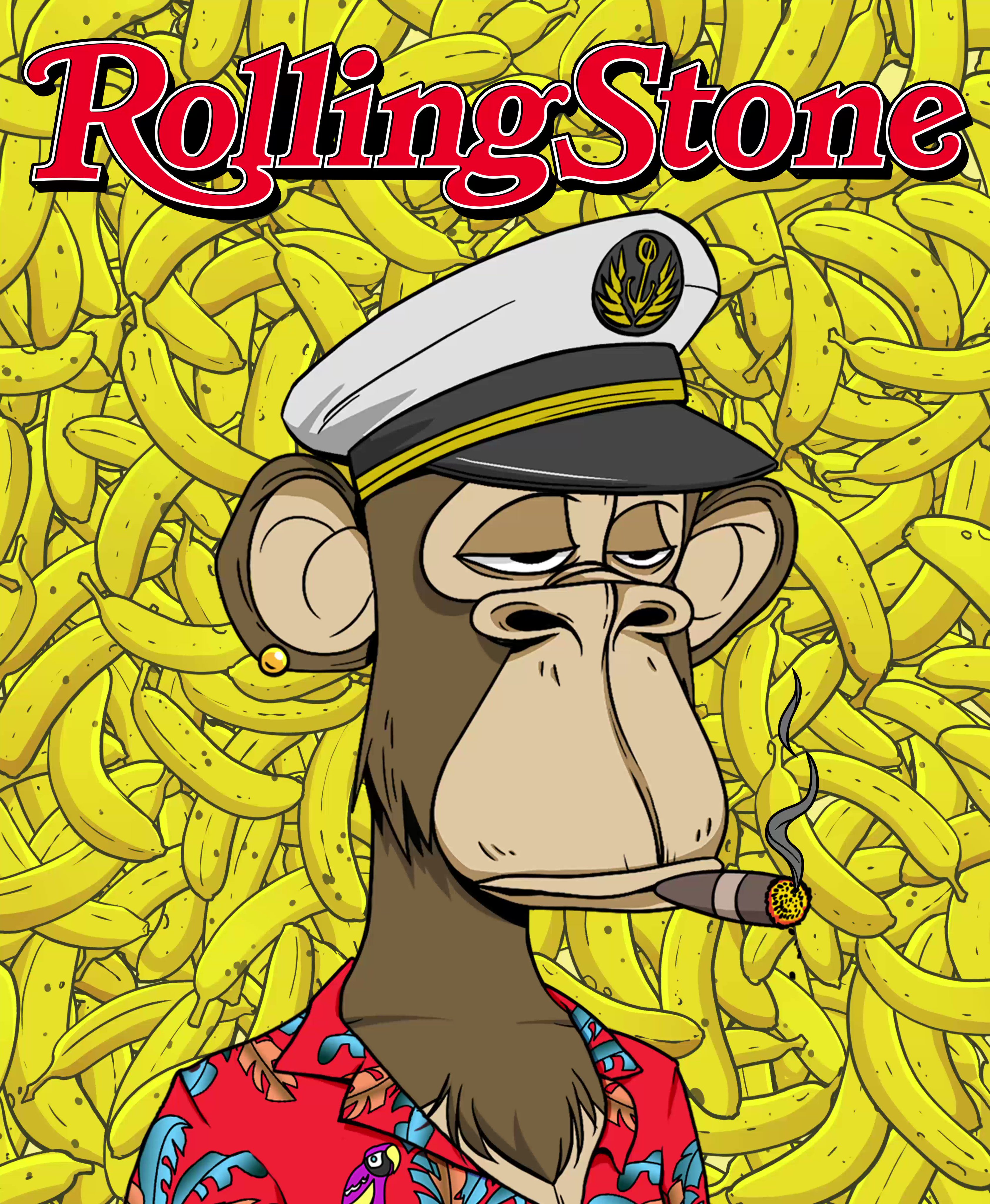 Bored Ape Yacht Club on First RollingStone NFT covers