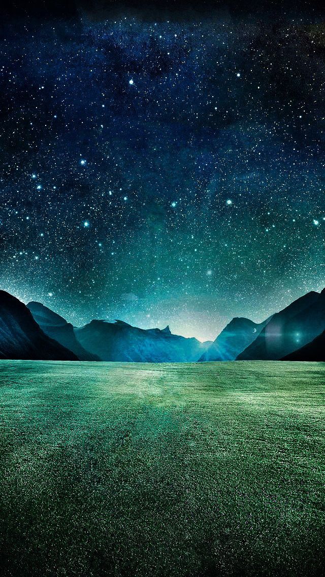 Starry Night iPhone Wallpaper My