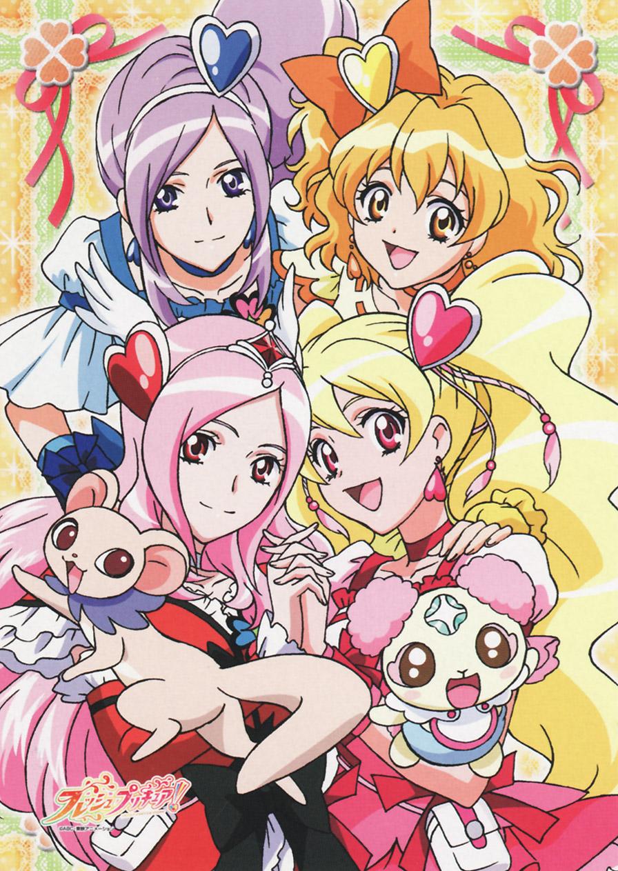 Fresh Pretty Cure Magical Shoujo Girl With Series