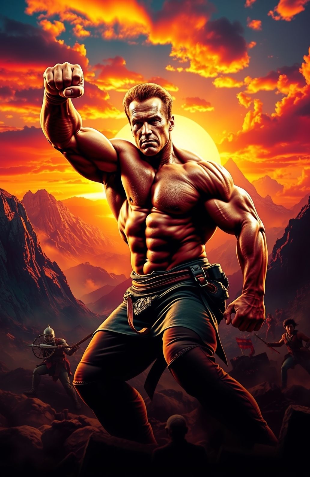 Arnold Schwarzenegger Conquer Wallpaper