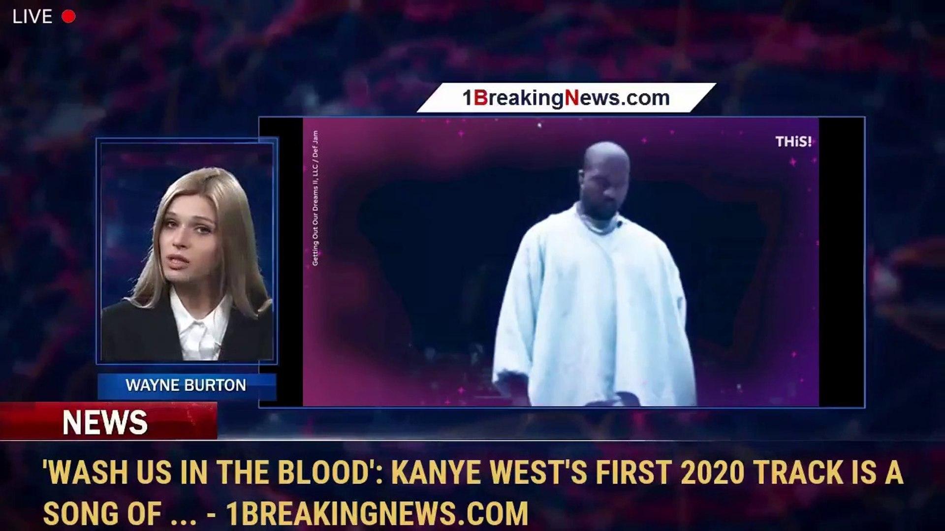 Wash Us In The Blood Kanye West S First Track Is A Song Of