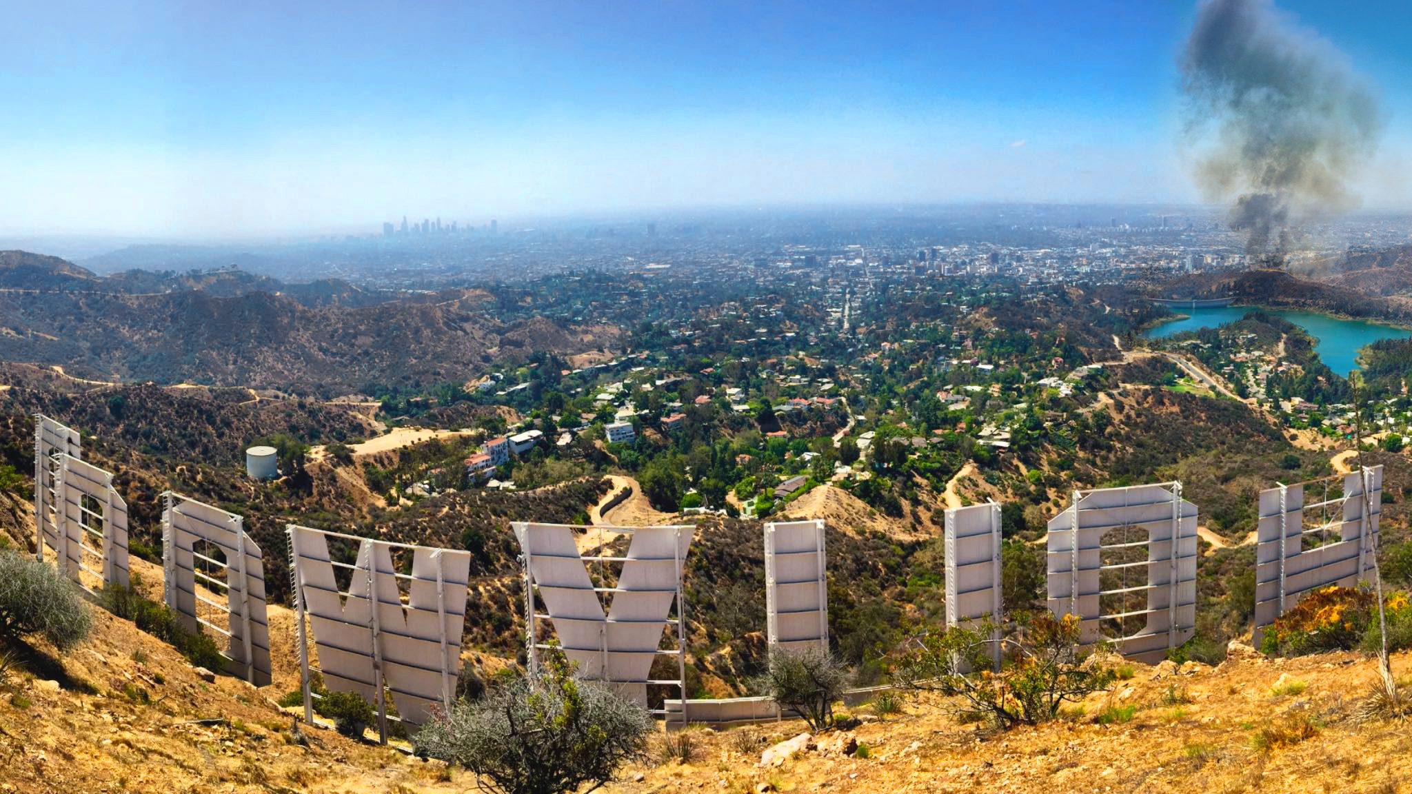 I Went Hiking Behind The Hollywood Sign Last Weekend And Took A
